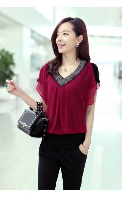 4✮- Top - ZUFT85968 (Small Cutting)(Ready Stock) 4✮- Top - ZUFT85968 (Small Cutting)(Ready Stock)