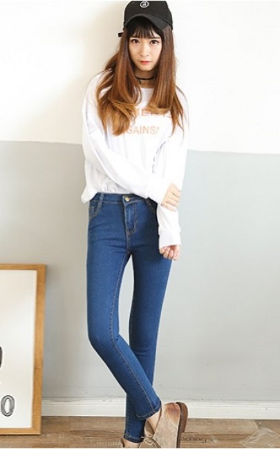 3✮- Elastic Denim Pants - ZVFT86179 / KY8426