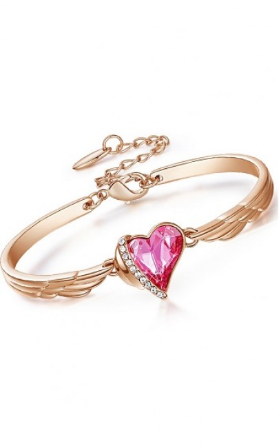 Crystal - Heart Angel Bracelet - CDJC1319