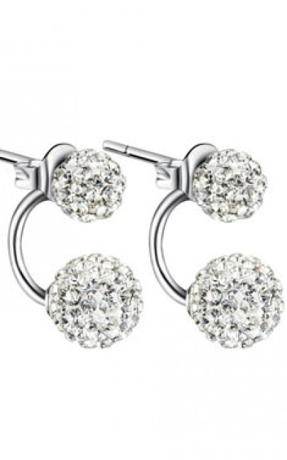 Silver - Earring - YJJ045