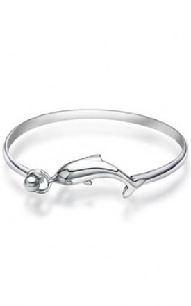 Silver - Dolphin Bracelet - YJJ049