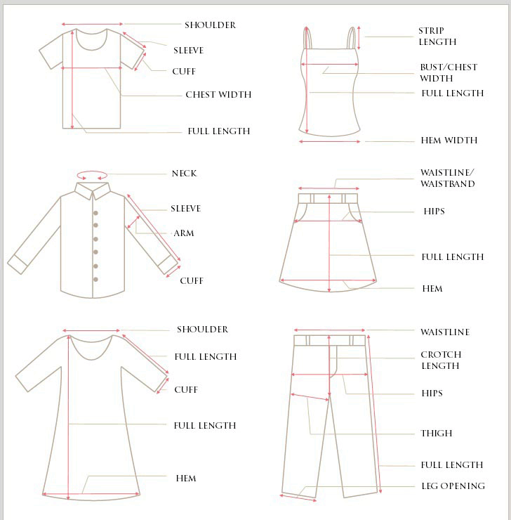 Measurement (Clothes and Shoes)