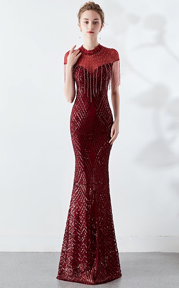 5✮- Mermaid Maxi Dress - FKLA1586