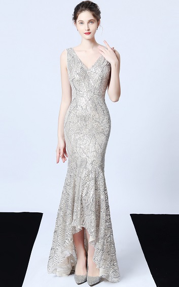 4.5✮- Mermaid Midi Dress - FKLC18016