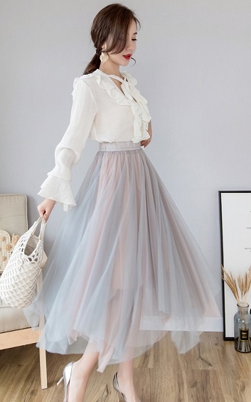 3✮- Knee Skirt (S-L) - CRFM5065 / KY9844