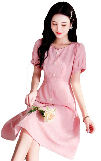 4✮- Knee Dress - IMFS25786