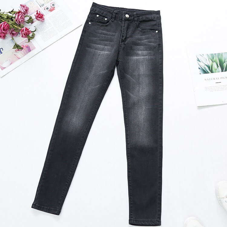 4✮- Elastic Denim Pants - JCFS44504 4✮- Elastic Denim Pants - JCFS44504