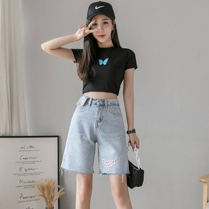 4✮- Denim Shorts - JFFS47407 4✮- Denim Shorts - JFFS47407