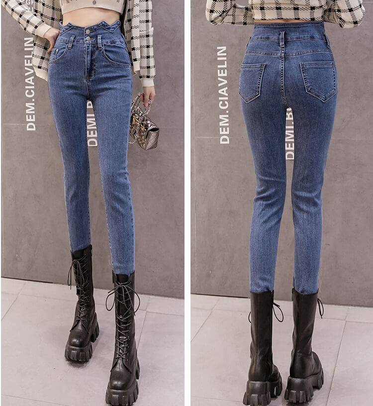 4✮- Denim Pants - JFFS47773 4✮- Denim Pants - JFFS47773
