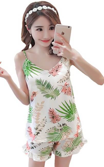 2✮- Set (Top+Shorts) - KFFCP362 (Small Cutting)