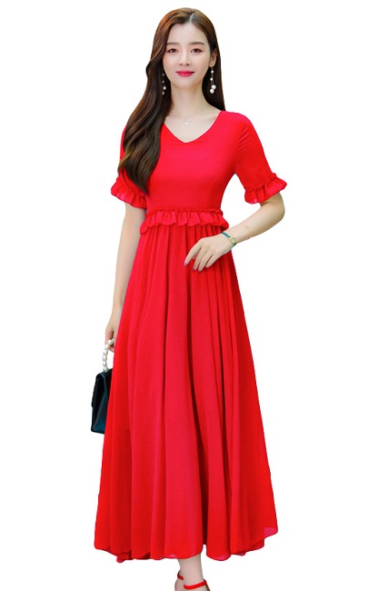 4✮- Midi Dress - KGFRS21867 / RS33001