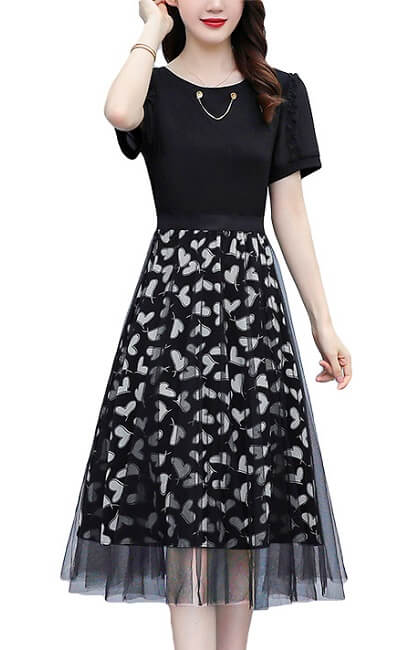 4✮- Knee Dress - KJFRS26281
