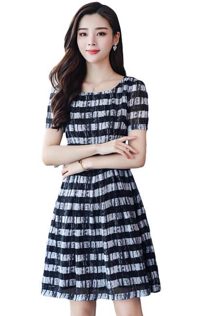 4✮- Knee Dress - KJFRS26406 / RY79