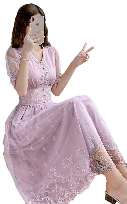 4✮- Midi Dress - KJFRS26665