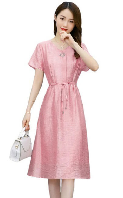 4✮- Knee Dress - KLFRS29096