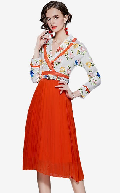4✮- Midi Dress - KSFRS38650