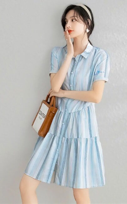 4✮- Knee Dress  - KZFKY8587