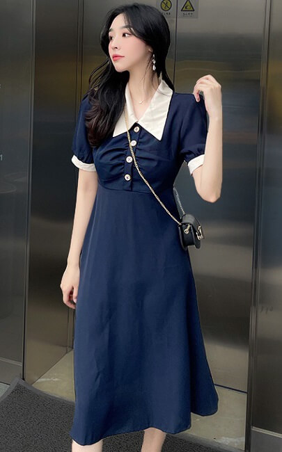 4✮- Knee Dress - LCFM2802
