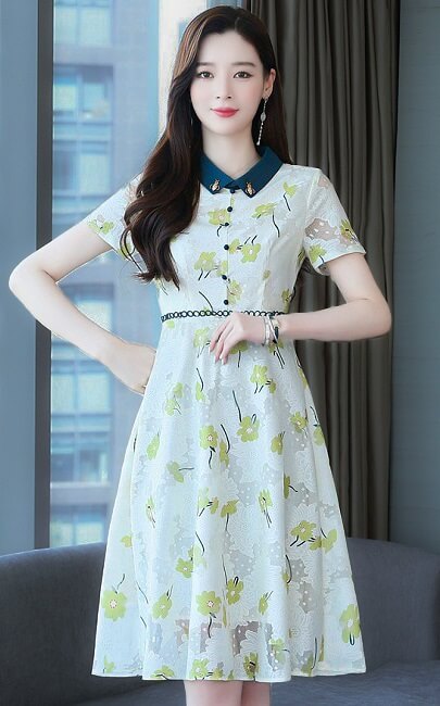 4✮- Knee Dress - LDFM3770