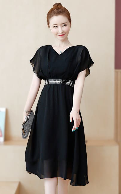 4✮- Knee Dress - LLFM10641