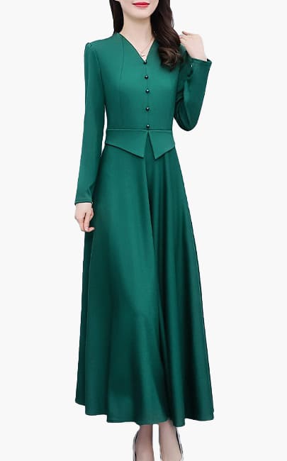 4✮- Midi Dress - LYFM21194