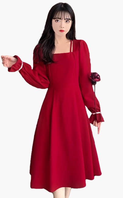 4✮- Knee Dress - MBFM23684