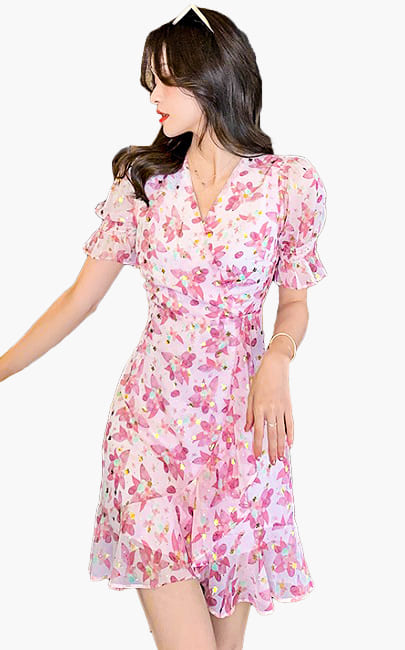 4✮- Knee / Midi Dress - MNFRM1374