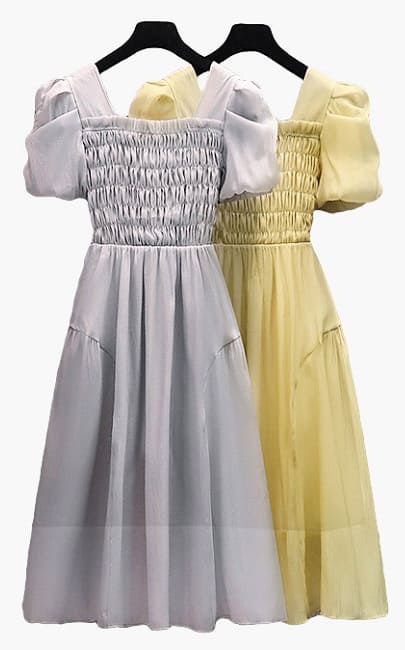 4✮- MQFRM3087 - Knee Dress