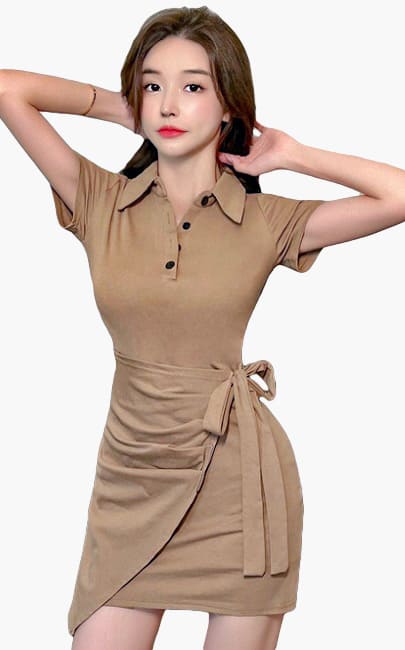 4✮- MRFRM3872 - Mini Dress / Long Top (Small Cut)