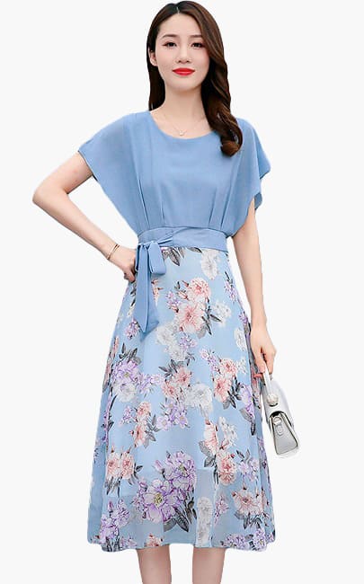 4✮- MXFRM8034 / BY9174 - Knee Dress (Small Cut)