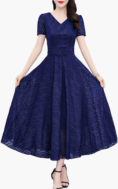 4✮- MXFRM8768 - Midi Dress (Small Cut)