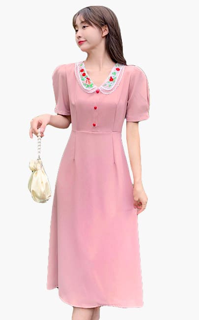 4✮- MYFRY1486 / BY9175 - Knee Dress