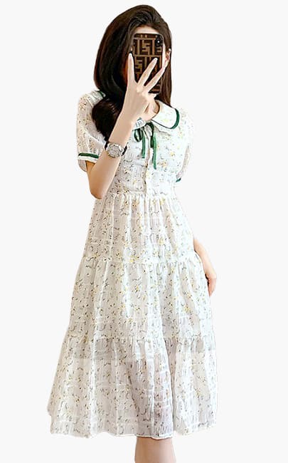 4✮- NAFRM14452 / RY1900 - Knee Dress