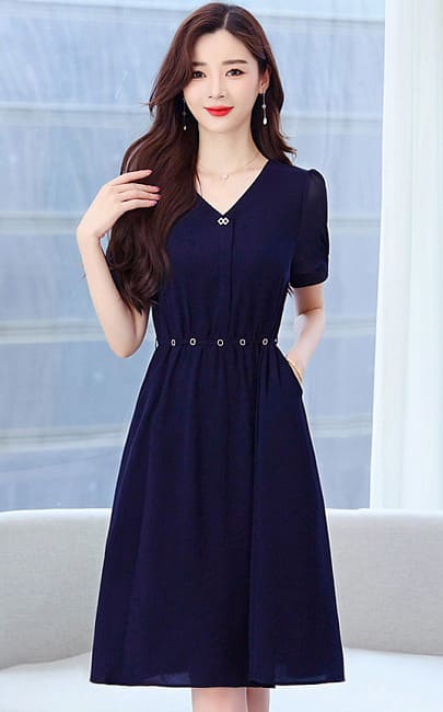 4✮- NNFPF1050 - Knee Dress (Small Cut)