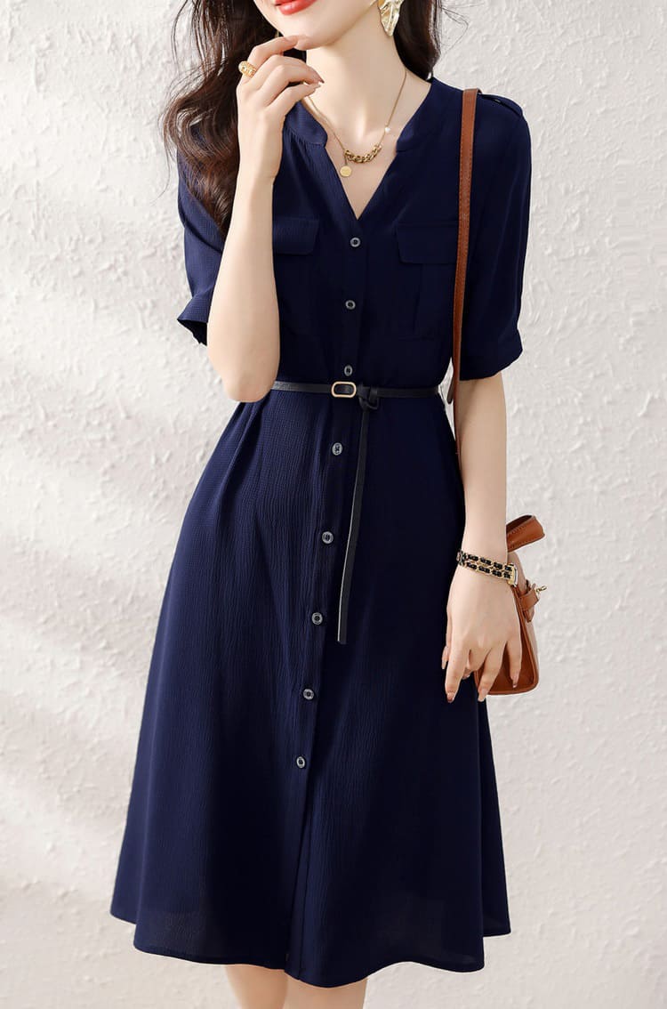 4✮- NOFPF2056 - Knee Dress