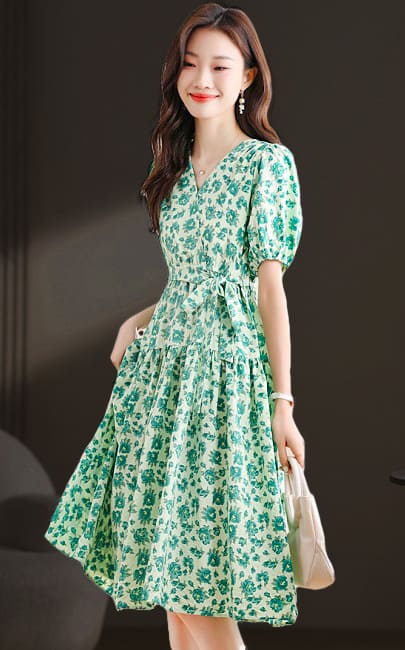 4✮- NPFPF4256 - Knee Dress