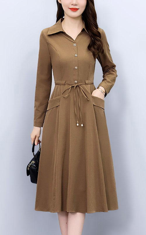 4✮- NXFPF19455 - Knee Dress