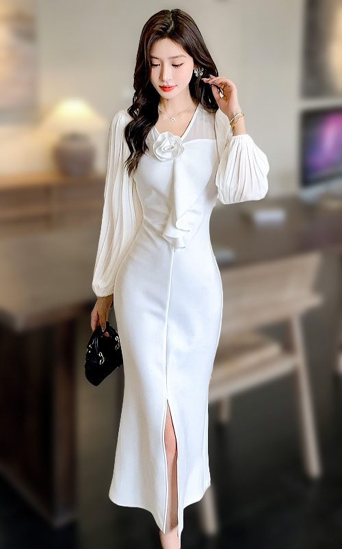 4✮- NYFPF21780 - Bodycon Midi Dress