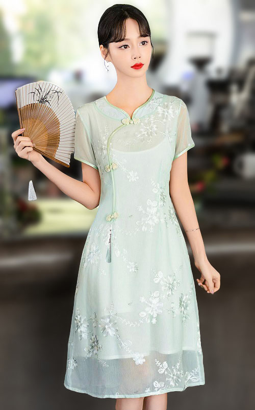 4✮- NZFPF23415 - Knee Dress