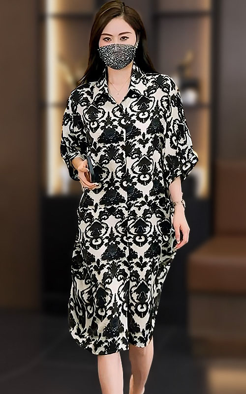 4✮- OBFBY789 - Knee Dress