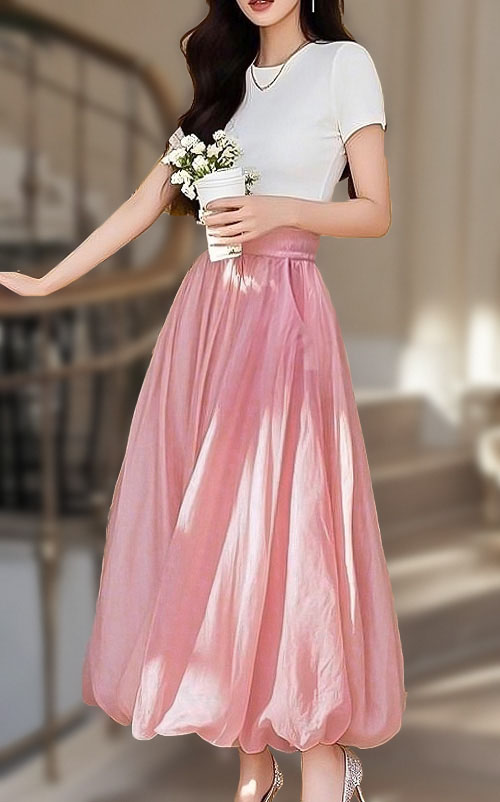 4✮- OCFMY30 - Midi Skirt (S-2XL)