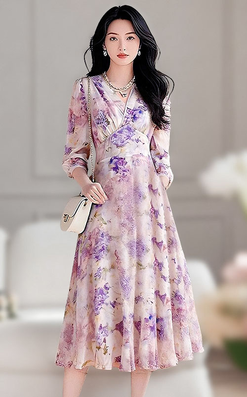 4✮- OFFMY2387 - Midi Dress (With Singlet)