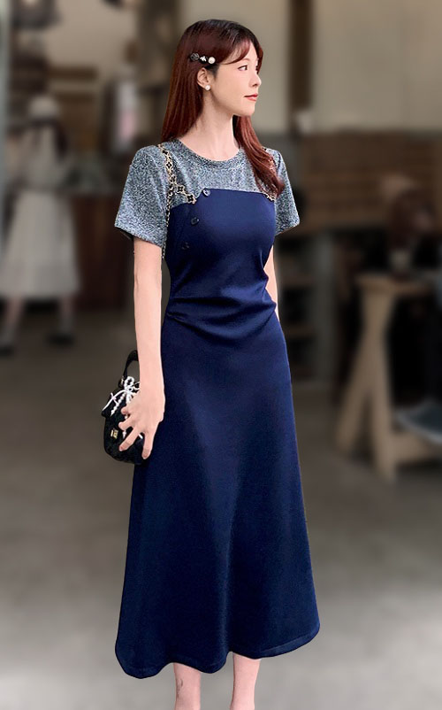 4✮- OGFMY3029 / RY5037 - Midi Dress
