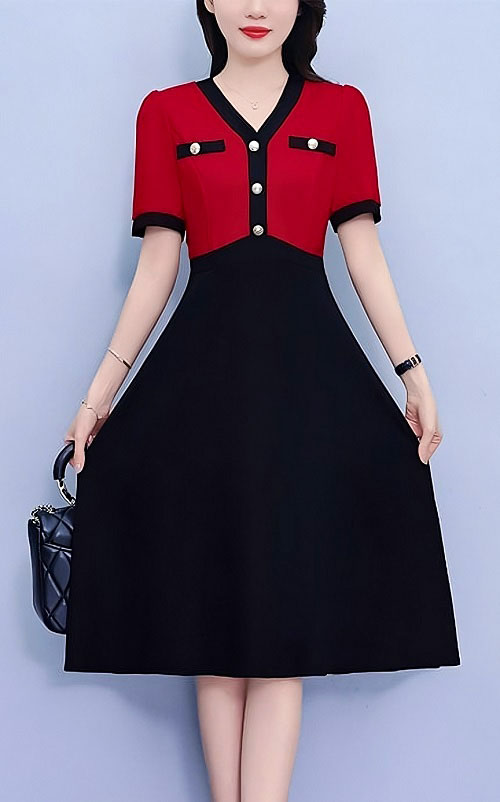 4✮- OHFMY3644 - Knee Dress
