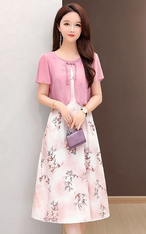 4✮- OHFMY3693 - Knee Dress (Small Cut)