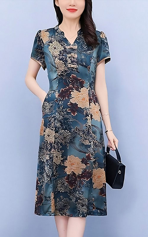 4✮- OHFMY3825 - Knee Dress (Small Cut)