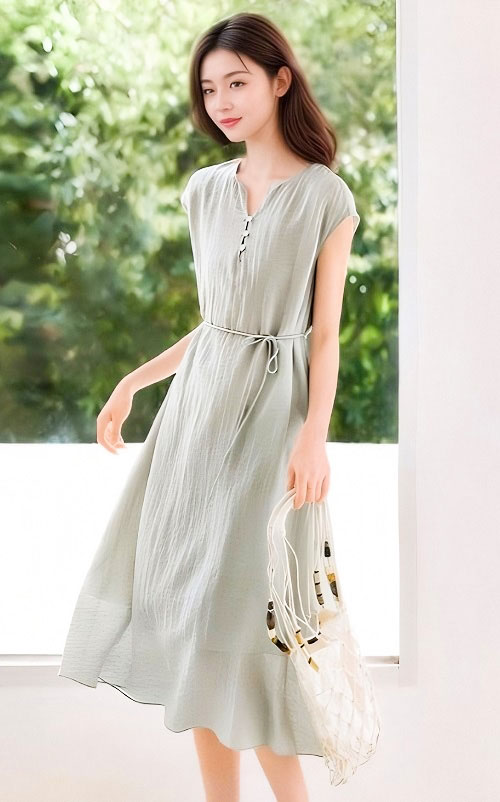4✮- OJFMY7708 - Knee Dress