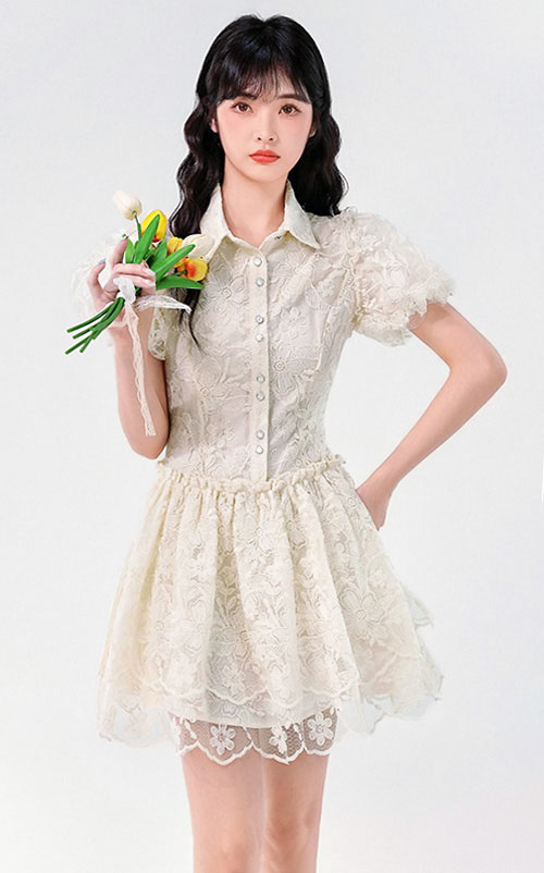 4✮- OJFMY7832 - Mini Dress (Small Cut)
