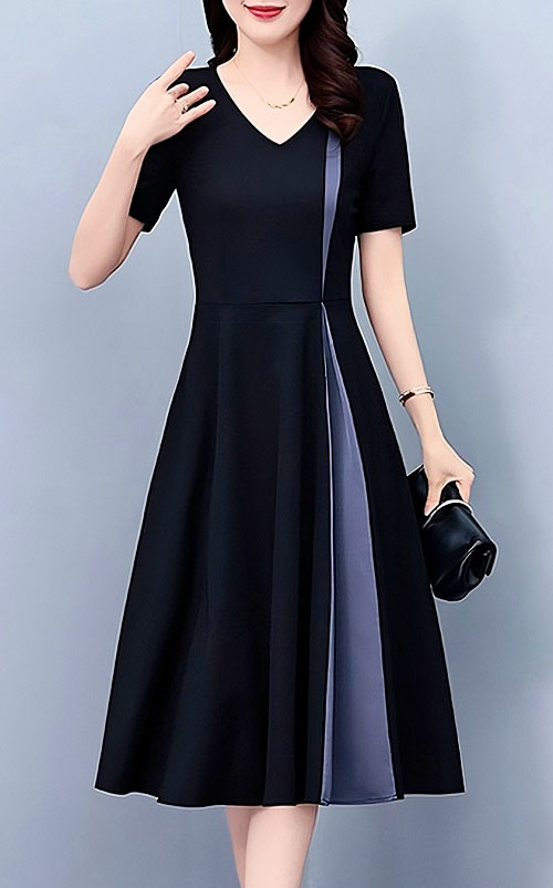 4✮- OKFMY8630 - Knee Dress (Small Cut)