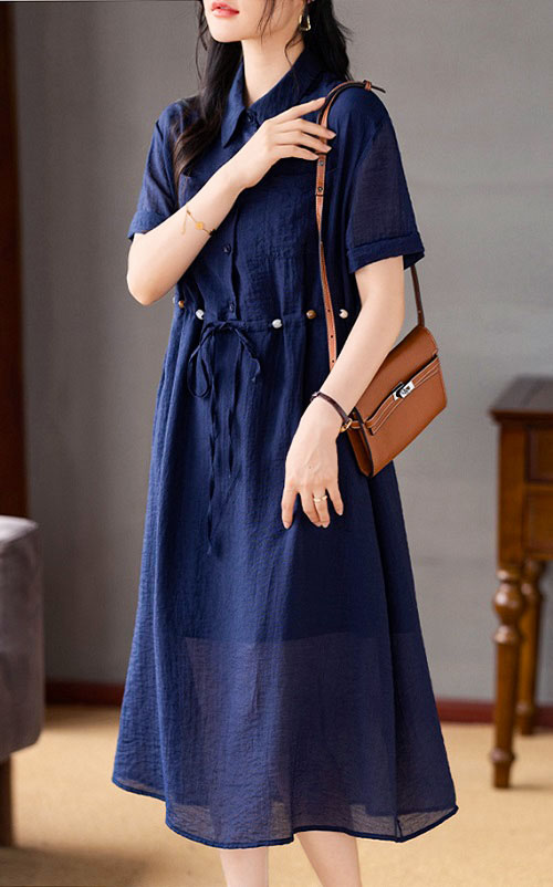 4✮- OMFMY10131 - Midi Dress